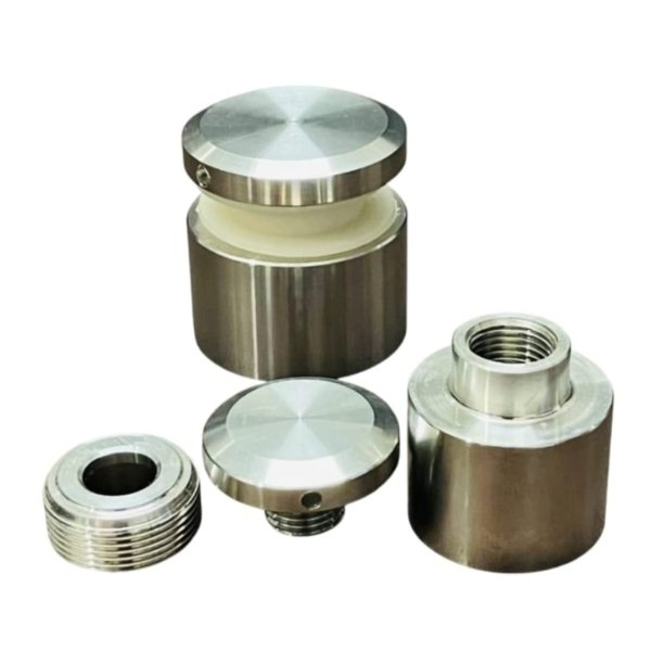 Stainless Steel Glass Stud Point Fittings Standoff Mirror Finish 304 Grade- (Size-1.50'' ,Length-50mm)