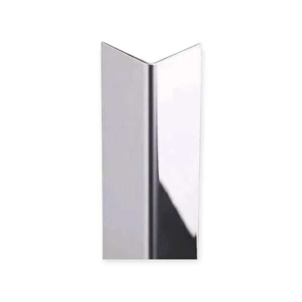 Stainless Steel Angle (L-Type) Patti Profile Interior Decoration, 304 Grade (Pack Of 2 Pcs)