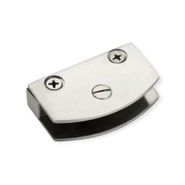 Stainless Steel Glass D Brackets 304 Grade, 2×1 Inch (Pack of 10 Pcs)
