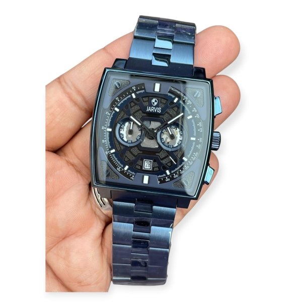 JARVIS Blue Mirage Sovereign Chronograph Watch For Men