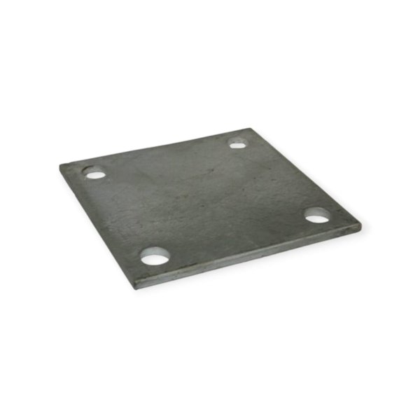 S S Square Base Plate/Holl Plate 100x100mm (4''X4'')-3mm Thickness 304 Grade