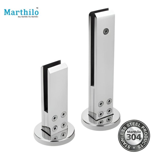 Stainless Steel Spigot Mirror Finish 8” Inch 6MM Flat 304 Grade