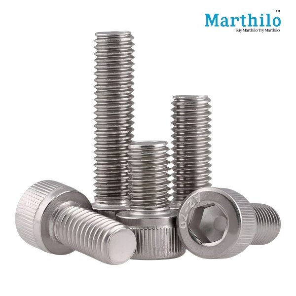 SS304 Socket Head Allen Cap Bolt/Screw M5x35mm (Dia-5mm,Long-35mm)