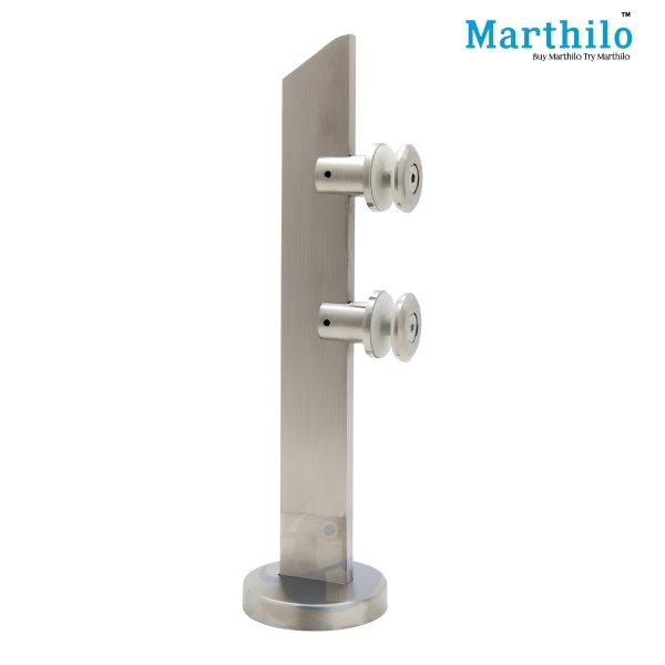 SS304-(F-Bracket/Talvar) Spigot Mirror Finish 11” Inch 40x10mm Flat