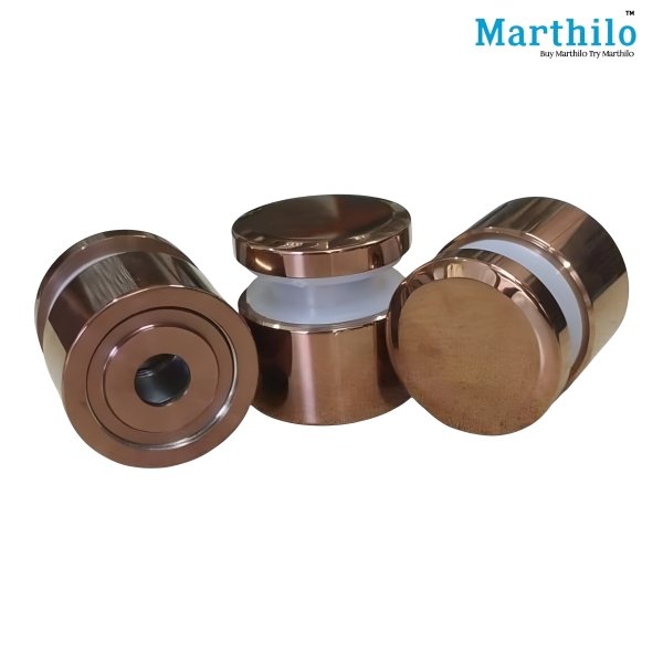 S S Glass Standoff/Point Fitting/Glass Stud-38MM, 304 Grade Rose-Gold Mirror Finish