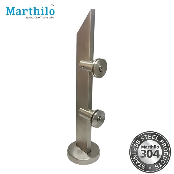SS304-(F-Bracket/Talvar) Spigot Matt Finish 11” Inch 40x10mm Flat