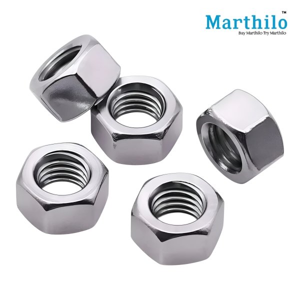 Stainless Steel Hex Nuts M14 (Dia-14mm) Grade-304/316