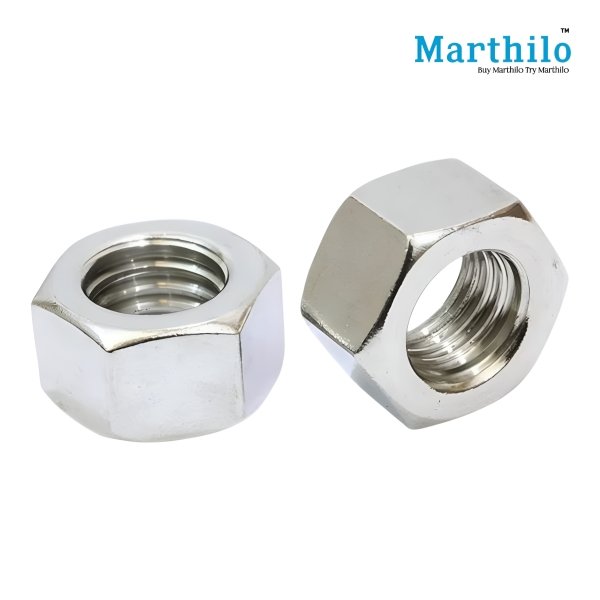 Stainless Steel Hex Nuts M30 (Dia-30mm) Grade-304/316