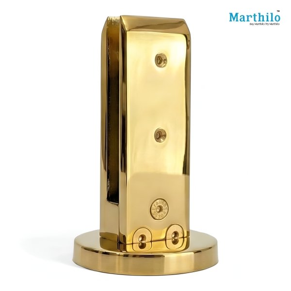 Stainless Steel Gold Mirror Finish Spigot-6mm Flat Size-4/6/8 Inch 304 Grade