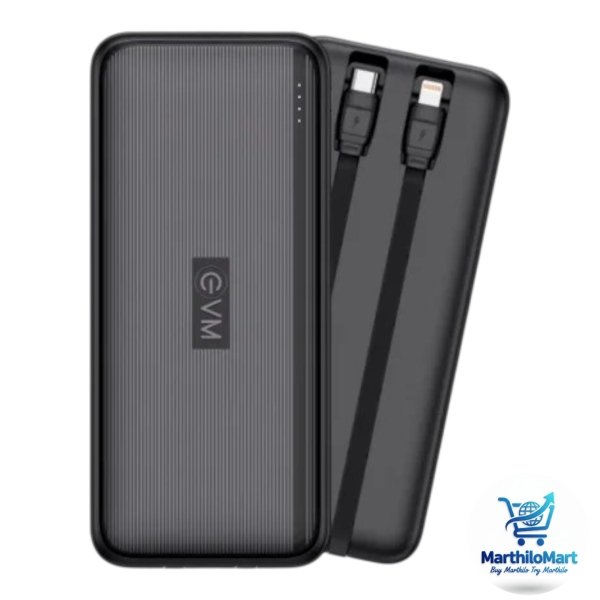 EVM EnConnect Plus 20000mAh 4in1 Power Bank, Dual Input Type-C & Micro USB